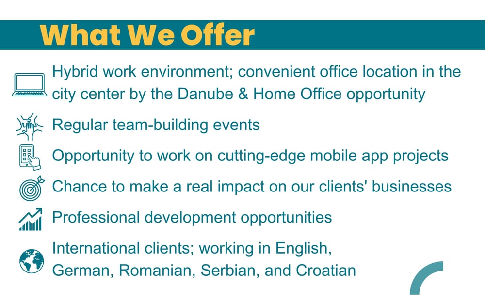 What we offer